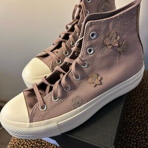 Converse AS Hi Platform Flowers Bite the Dust Women’s size 10